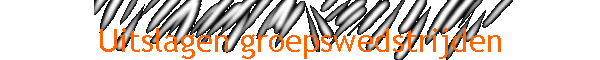 Uitslagen groepswedstrijden
